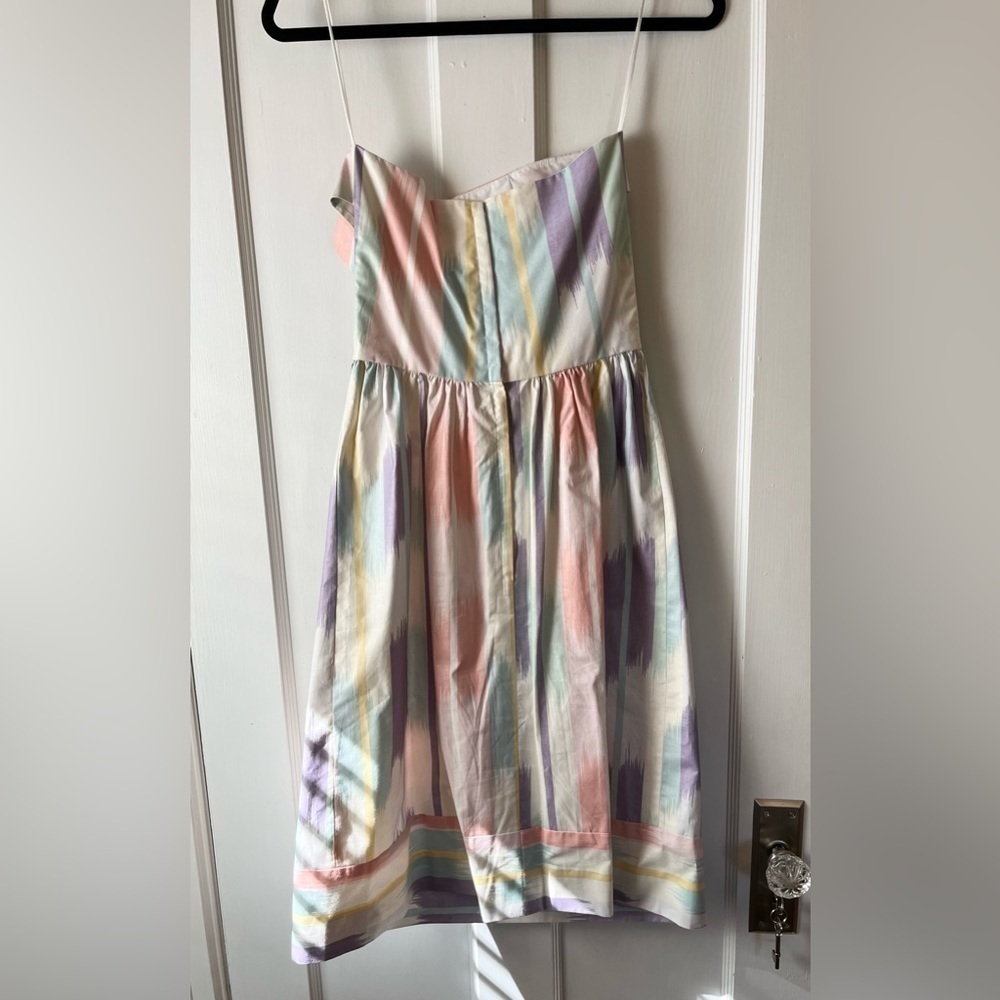 VINTAGE 80s Pastel Dress Blair Woolverton Size 6 - Picture 2 of 7